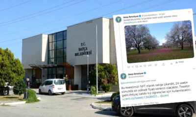 Datça Belediyesi attığı tweeti 6 bin dolara sattı!.
