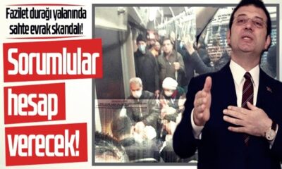 İmamoğlu ve sahtekar ekibine, Fazilet Durağı üzerinden sahte evrak düzenleyip milleti kandırdıkları için soruşturma açıldı!.