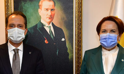 Fatih Erbakan’dan Meral Akşener’e ziyaret..