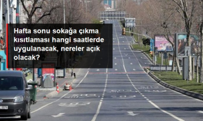 Normalleşme adımından sonra hafta sonu kısıtlamaları nasıl olacak?.