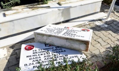 Adana’da şehit mezarları tahrip edilmişti, arkasından DEAŞ çıktı!.
