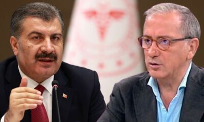 Fahrettin Koca’dan Fatih Altaylı’ya belgeli aşı cevabı..