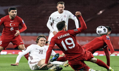 A Milli Futbol Takımımız Letonya’yla 3-3 berabere kaldı!.