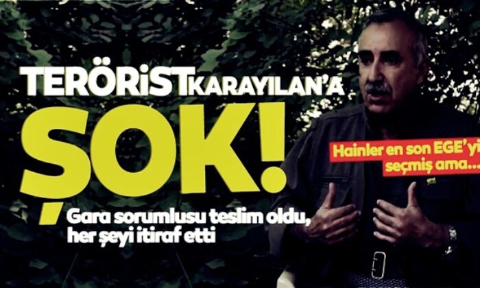 PKK’nın Gara sorumlusu teslim oldu!.