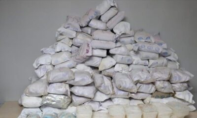 PKK’nın finans kaynağına balyoz!. 482 kg. eroin, 65 kg. metamfetamin ele geçirildi!.