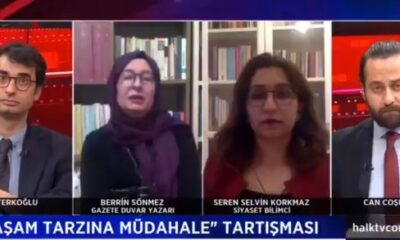 Halk TV’de Berrin Sönmez’den skandal sözler! İçki haram değildir!. (video haber)