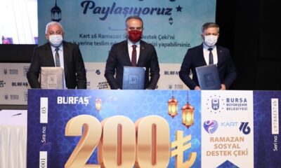 Bursa Büyükşehir Belediyesi’nden 100 bin aileye tam kapanma destek paketi