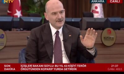 Süleyman Soylu canlı yayında duyurdu! İstanbul’da bugün katliam önlendi, otogarda 5 kg patlayıcı.. (canlı yayın)