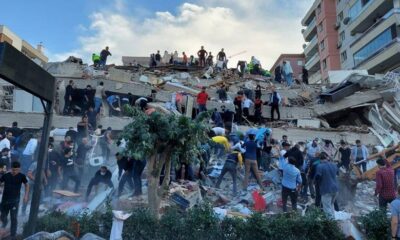 İzmir depreminde yıkılan binalarla ilgili 22 gözaltı kararı..