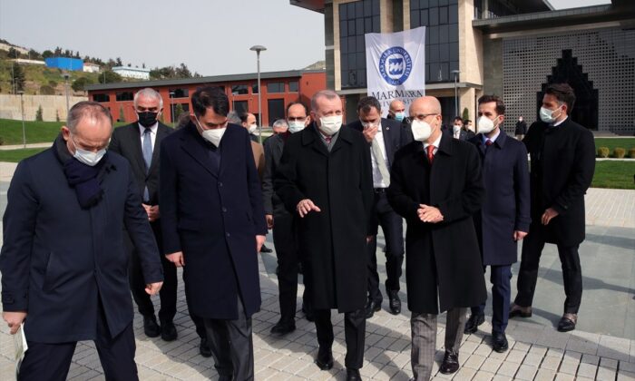 Cumhurbaşkanı Erdoğan, Marmara Üniversitesi Recep Tayyip Erdoğan Külliyesi’nde..