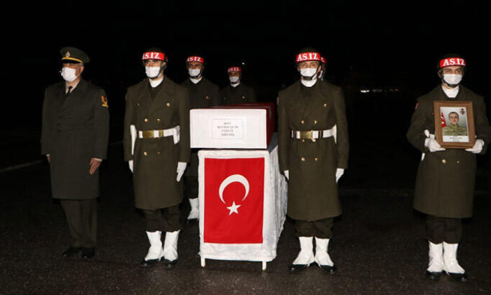 Kuzey Irak şehidi törenle memleketine uğurlandı!.