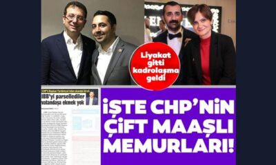 İşte CHP’nin çift maaşlı memurları! CHP’li belediyeden partililere kıyak..
