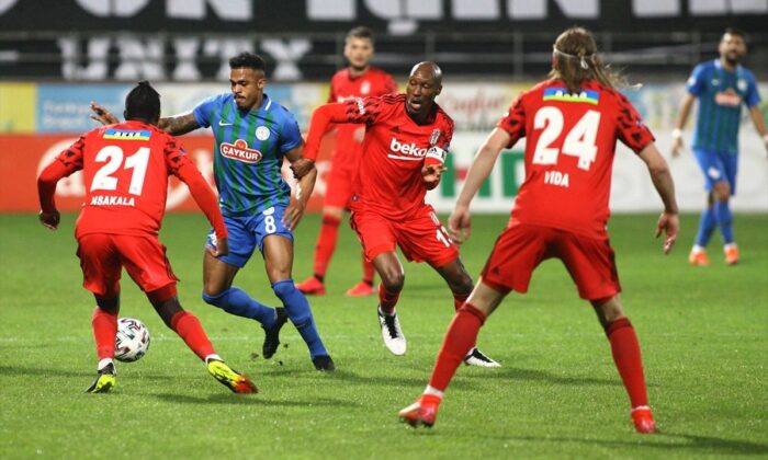 Beşiktaş, Rizespor deplasmanından 3 puanla döndü!.