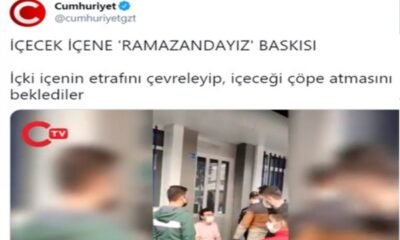 Cumhuriyet’in her yıl tekrarlanan klasik “oruç tutmadı dayak yedi” haberi geldi!.