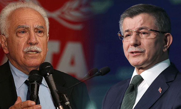 Davutoğlu’nun partisi Perinçek’e cevap veremeyince çıkışı Erdoğan’a saldırarak denedi!.