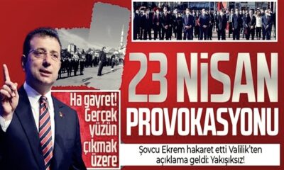 Ekrem İmamoğlu’ndan 23 Nisan provokasyonu! İl Milli Eğitim Müdürü’ne hakaretler yağdırdı!.(video haber)