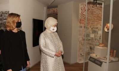 Emine Erdoğan, Ukrayna Devlet Başkanı Zelenskiy’nin eşi Olena Zelenska ile Galata Kulesi’ni ziyaret etti!.