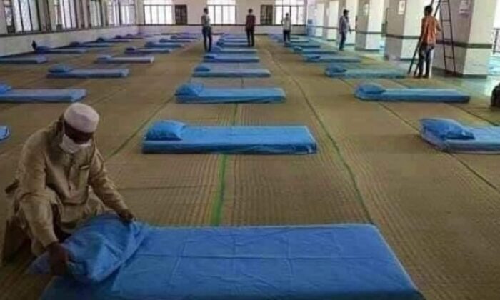 Hindistan’da sağlık sistemi çöktü! Camileri hastaneye dönüştürdüler!. (video haber)