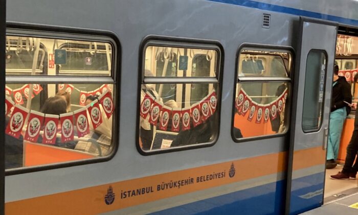 İBB’nin 23 Nisan hazırlığı! Ekrem İmamoğlu metroları 5,8 milyon liraya süsletmiş!.