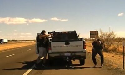 Gözünü kırpmadan ABD’li polisin kafasına sıktı!.