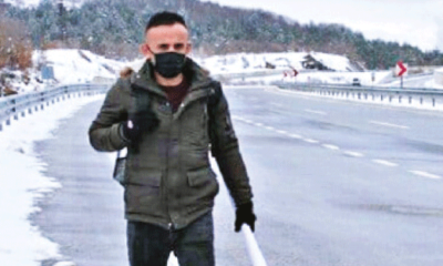 Nafaka mağduru adam, Erdoğan ile görüşmek için Kastamonu’dan İstanbul’a yürüyor!.