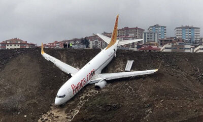 Pistten çıkıp hurdaya ayrılan Pegasus uçağı pide salonu olacak!.