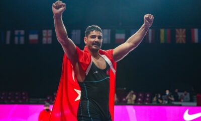 Taha Akgül, 8. şampiyonlukla Avrupa güreş tarihine geçti!.