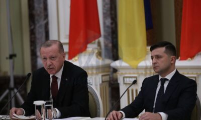 Cumhurbaşkanı Erdoğan ve Ukrayna Devlet Başkanı Zelenskiy, ortak basın toplantısı düzenliyor!. (canlı yayın)