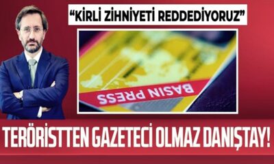 Terör yandaşlarına basın kartı mı verilecek?. Danıştay’dan skandal karar..