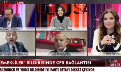 Ümit Kocasakal’ın canlı yayında Hilal Kaplan hakkındaki sözleri geceye damga vurdu!.