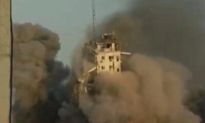 Gazze’ye saldırı yeniden başladı! İşgalci teröristler şehir merkezlerinde sivilleri bombalıyor!. (video haber)