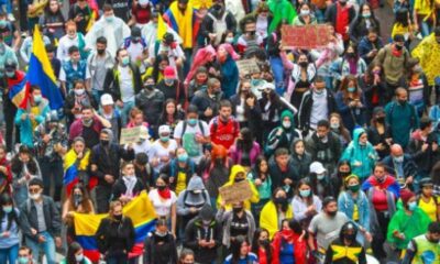 Kolombiya’da ki vergi reformu karşıtı gösteriler devam ediyor!.