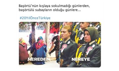 “#20yılönce Türkiye” paylaşımları rekor kırdı!.
