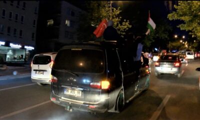 Ankara’da bin araçlı “Kudüs’e Destek” konvoyu..