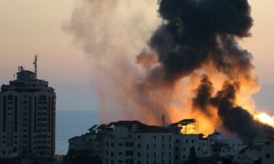 Terörist İsrail, Bakanlık binalarını bombaladı!.