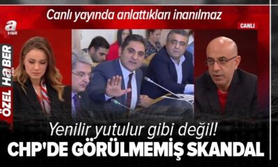 “CHP’de 650 milyon nerede?” kavgası ve CHP milletvekilinin “haraç” tartışması.. (video haber)
