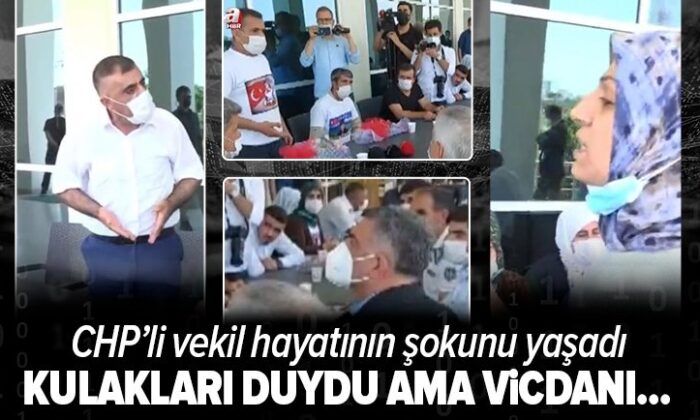CHP’li vekil, evlat nöbetinde ki ailelerin tepkisi karşısında neye uğradığını şaşırdı! “Biz HDP’den çocuklarımızı isterken siz onlarla hareket ettiniz!.” (video haber)