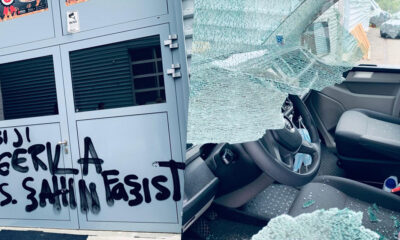 İsviçre’de PKK yandaşları, Türk iş adamının fabrikasına saldırdı!. (video haber)