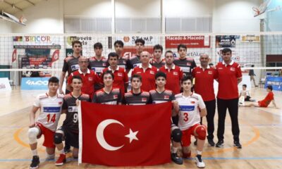 17 Yaş Altı Erkek Voleybol Milli Takımı Avrupa Şampiyonası’nda..