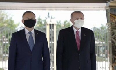 Cumhurbaşkanı Erdoğan, Polonya Cumhurbaşkanı Duda’yı resmi törenle karşıladı!.