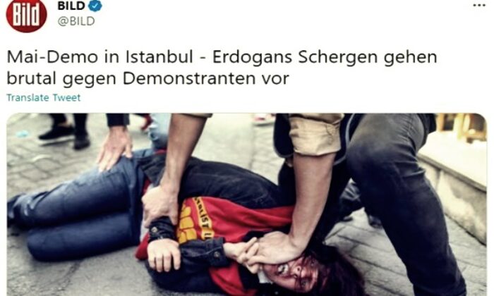 Floyd olaylarının çokça yaşandığı sicili bozuk Almanya’da Türk Polisi hakkında algı operasyonu..