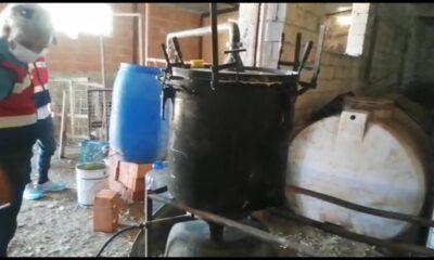 Eskişehir’de sahte içki operasyonu..