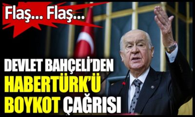 MHP, Habertürk’e boykot başlattı! Devlet Bahçeli: “Habertürk TV İzlemiyorum!.” (video haber)
