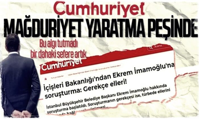 Cumhuriyet’in “İBB Başkanı İmamoğlu’na soruşturma” şeklindeki haberine Bakanlıktan jet yanıt.. (video haber)