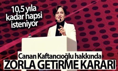 İhtara rağmen duruşmaya katılmayan Canan Kaftancıoğlu hakkında zorla getirme kararı çıkarıldı!.