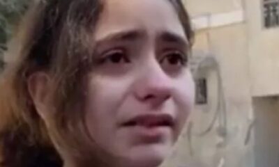 10 yaşında ki Filistinli Nadeen yürekleri sızlattı!. “Ben sadece bir çocuğum, neden çocukları öldürüyorsunuz?.” (video haber)