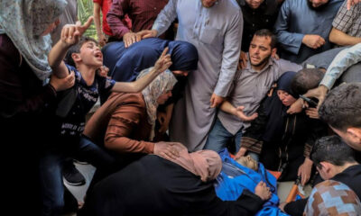 Filistinli küçük Bera, şehit babasına böyle veda etti! “Allah yolunu açık etsin babacığım!.”