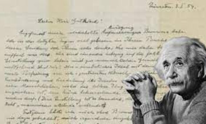Einstein’ın mektubu, 1.2 milyon dolara satıldı!.