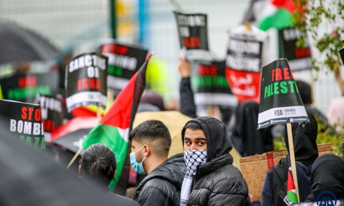 Terörist İsrail’in SİHA fabrikasında üretim Filistin yanlısı eylem nedeniyle durduruldu!.