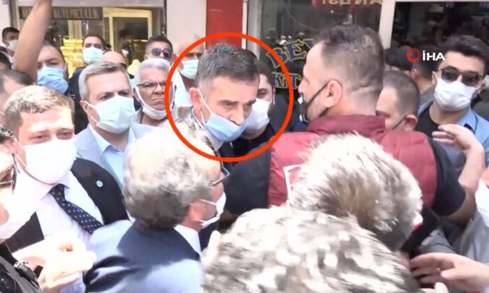 Haber olmak istemeyen İyi Parti’liler muhabirleri kovunca arbede çıktı!.